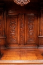 Renaissance style Cabinet in Walnut, France 19th century