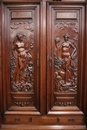 Renaissance style Cabinet in Walnut, France 19th century