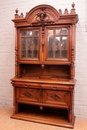 Renaissance style Cabinet in Walnut, France 19th century