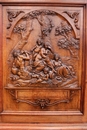 Renaissance style Cabinet in Walnut, France 19th century