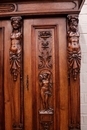 Renaissance style Cabinet in Walnut, France 19th century