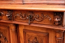 Renaissance style Cabinet in Walnut, France 19th century