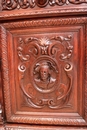 Renaissance style Cabinet/bookcase in Oak, France 19th century