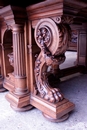 Renaissance style Table in Walnut, France 19th century