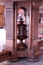 Renaissance style Table in Walnut, France 19th century