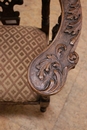 Renaissance style Confidant in Walnut, italie 19th century