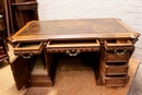 Renaissance style Desk in Oak, France 19th century