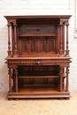 Renaissance style Dinning set in Walnut, France 19th century