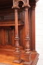 Renaissance style Dinning set in Walnut, France 19th century