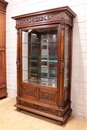 Renaissance style Display cabinet in Walnut, France 19th century