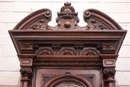 Renaissance style Grandfathers clock in Walnut, France 19th century