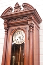 Renaissance style Grandfathers clock in Walnut, France 19th century