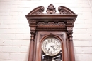 Renaissance style Grandfathers clock in Walnut, France 19th century