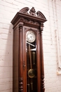 Renaissance style Grandfathers clock in Walnut, France 19th century