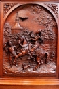 Renaissance style Cabinet in Walnut, France 19th century