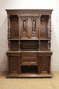 Renaissance style Cabinet in Walnut, France 19th century