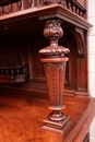 Renaissance style Cabinet in Walnut, France 19th century