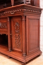 Renaissance style Cabinet in Walnut, France 19th century