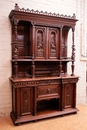 Renaissance style Cabinet in Walnut, France 19th century