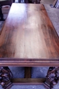 Renaissance style Table in Walnut, France 19th century