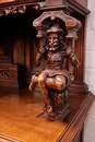 Renaissance style Cabinet in Walnut, France 19th century