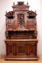 Renaissance style Cabinet in Walnut, France 19th century