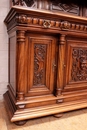 Renaissance style Cabinet in Walnut, France 19th century