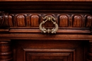 Renaissance style Cabinet in Walnut, France 19th century