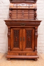 Renaissance style Cabinet in Walnut, France 19th century