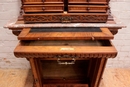 Renaissance style Cabinet in Walnut, France 19th century