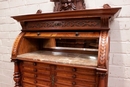 Renaissance style Cabinet in Walnut, France 19th century