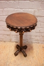 Renaissance style Pedestal in Walnut, France 19th century