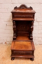 Renaissance style Prayer bench in Walnut, France 19th century