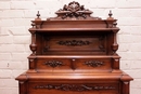 Renaissance style Secretary desk in Walnut, France 19th century