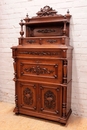 Renaissance style Secretary desk in Walnut, France 19th century