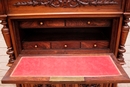 Renaissance style Secretary desk in Walnut, France 19th century