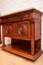 Renaissance style Server in Walnut, France 19th century