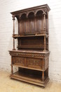 Renaissance style Cabinet in Walnut, France 19th century