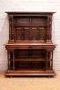 Renaissance style Server in Walnut, France 19th century