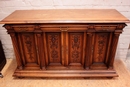 Renaissance style Sideboard in Walnut, France 19th century