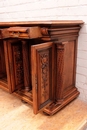 Renaissance style Sideboard in Walnut, France 19th century