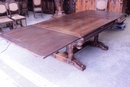 Renaissance style Table in Walnut, France 1900