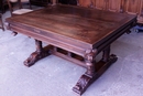 Renaissance style Table in Walnut, France 1900