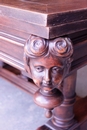 Renaissance style Table in Walnut, France 1900