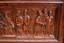 Renaissance style Trunk in Walnut, France 1920