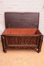 Renaissance style Trunk in Walnut, France 1920