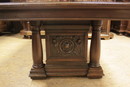 Renaissance style Table in Walnut, France 19th century