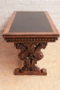 Renaissance style Table in Walnut, France 19th century