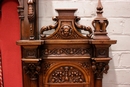 Renaissance style Wall panel in Walnut, France 19th century