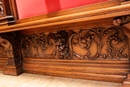 Renaissance style Wall panel in Walnut, France 19th century